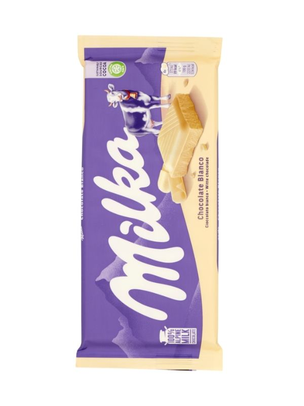 MILKA TABLET  WHITE/24